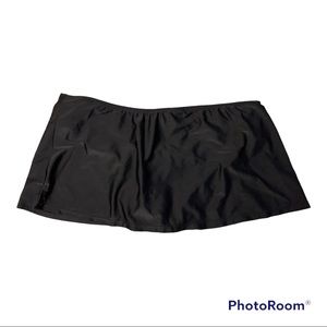 Catalina Black Swim Skirt Size L (12-14)